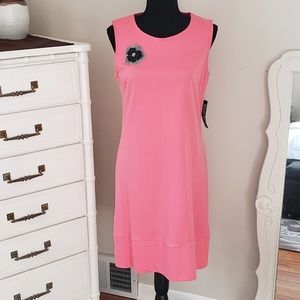 NY&Co coral sheath dress